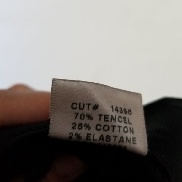 J Brand Lacquered Black Mid Rise Skinny Jeans - Picture 5 of 5